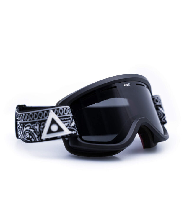 ASHBURY WARLOCK GOGGLE BANDIT w/ DARK SMOKE LENS + YELLOW 2026