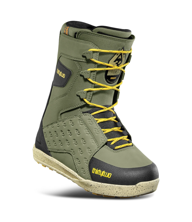 THIRTYTWO LASHED BRADSHAW SNOWBOARD BOOTS OLIVE/BLACK 2026