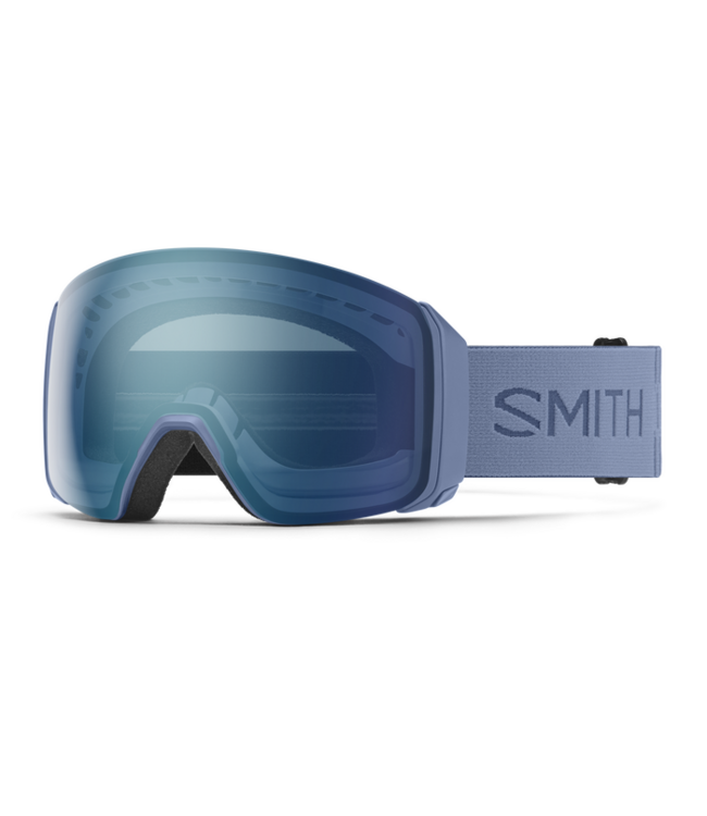 SMITH I/O MAG XL LOWBRIDGE FIT GOGGLE GRANITE BLUE w/ CHROMAPOP EVERYDAY BLUE MIRROR + CHROMAPOP STORM BLUE SENSOR MIRROR 2026