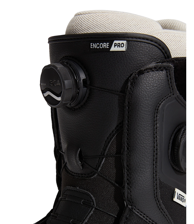 VANS WOMENS ENCORE PRO SNOWBOARD BOOTS BLACK/MARSHMALLOW 2026