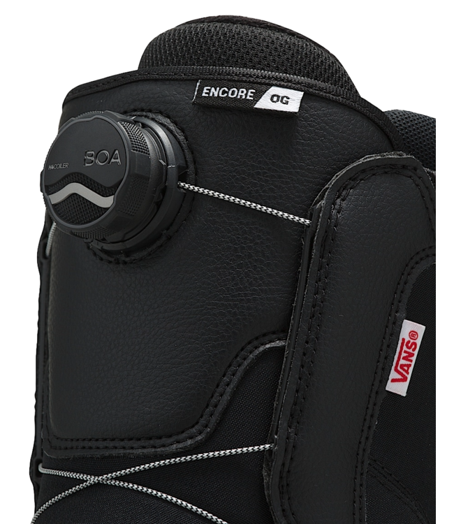VANS WOMENS ENCORE OG SNOWBOARD BOOTS BLACK/WHITE 2026