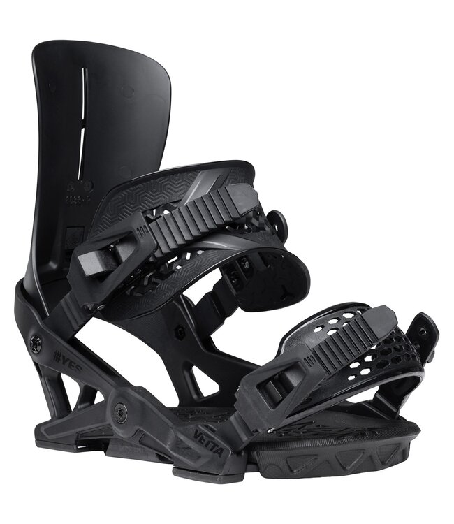 YES WOMENS VETTA SNOWBOARD BINDINGS PITCH BLACK 2026
