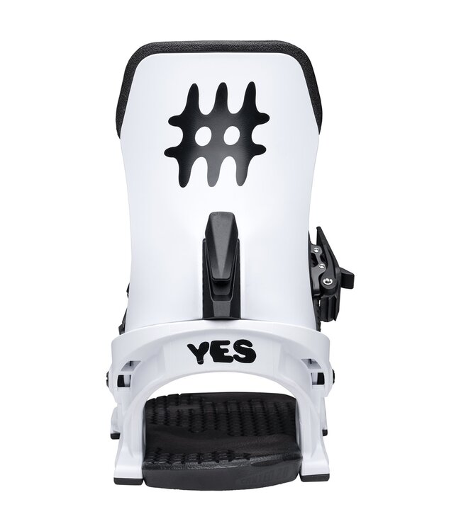 YES SELECT SNOWBOARD BINDINGS IT'S WHITE 2026