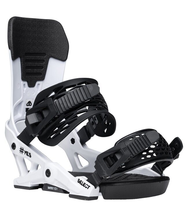YES SELECT SNOWBOARD BINDINGS IT'S WHITE 2026