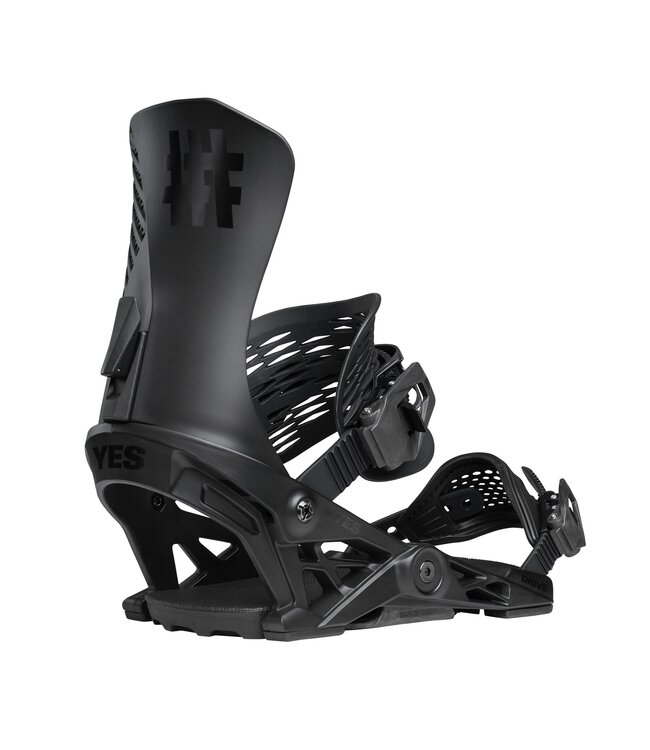 YES DRIVE SNOWBOARD BINDINGS PITCH BLACK 2026