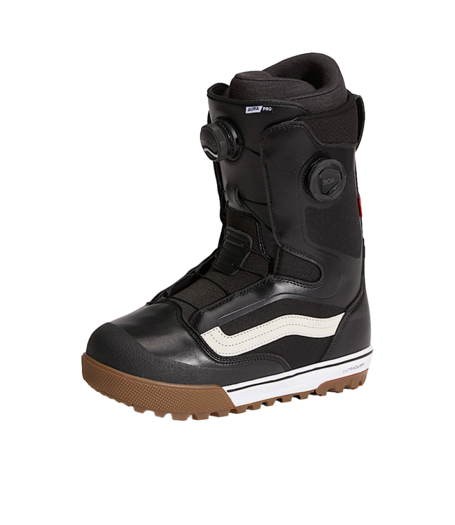 VANS AURA PRO SNOWBOARD BOOTS BLACK/WHITE 2026