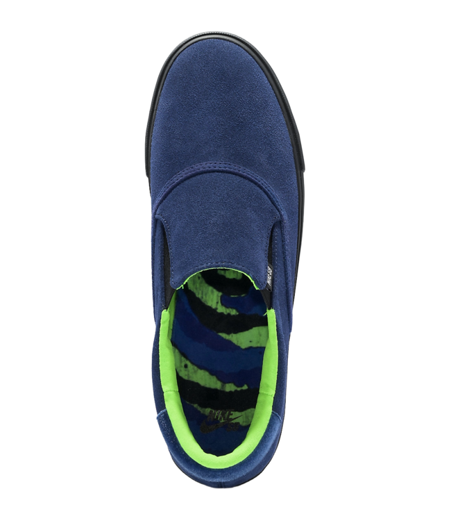 NIKE VERONA SLIP-ON LEO SHOE BLUE VOID/BLACK