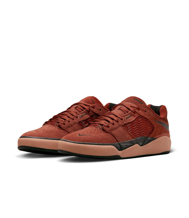 NIKE SB MENS ISHOD SHOE RUGGED ORANGE/BLACK-MINERAL CLAY-BLACK