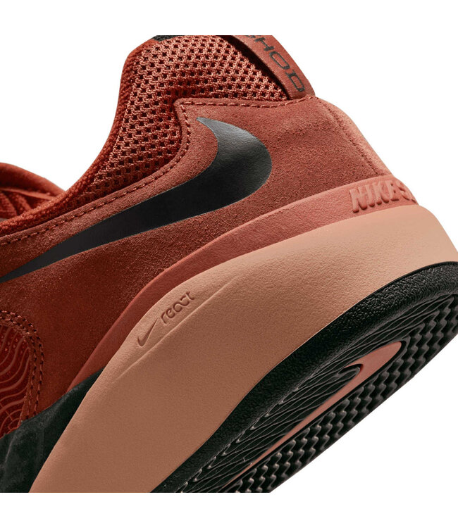 NIKE SB MENS ISHOD SHOE RUGGED ORANGE/BLACK-MINERAL CLAY-BLACK