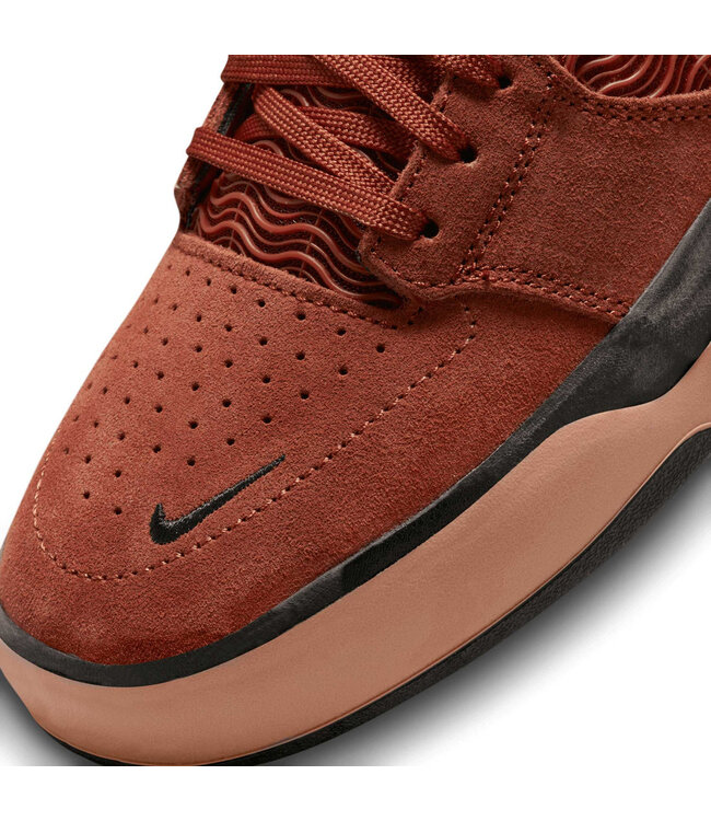 NIKE SB MENS ISHOD SHOE RUGGED ORANGE/BLACK-MINERAL CLAY-BLACK