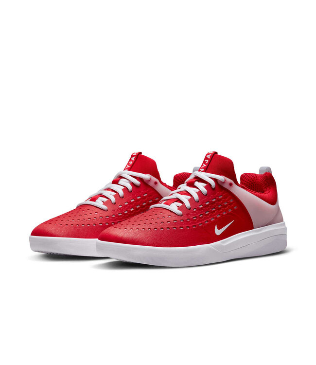 NIKE SB MENS ZOOM NYJAH 3 SHOE UNIVERSITY RED/WHITE
