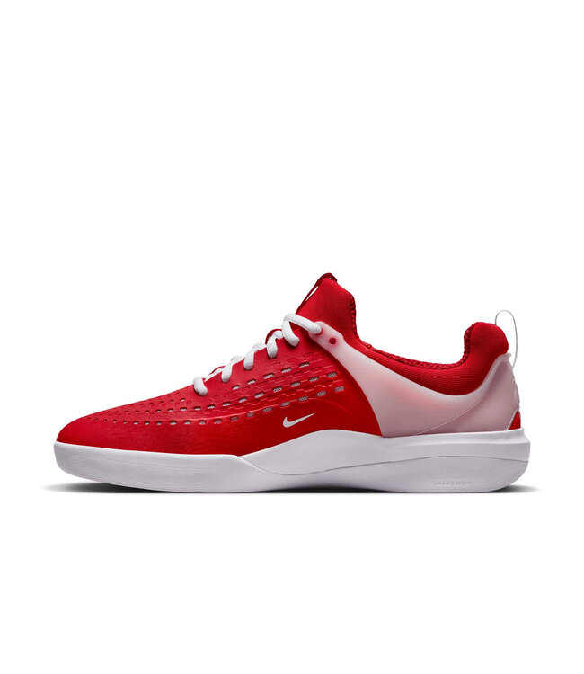 NIKE SB MENS ZOOM NYJAH 3 SHOE UNIVERSITY RED/WHITE