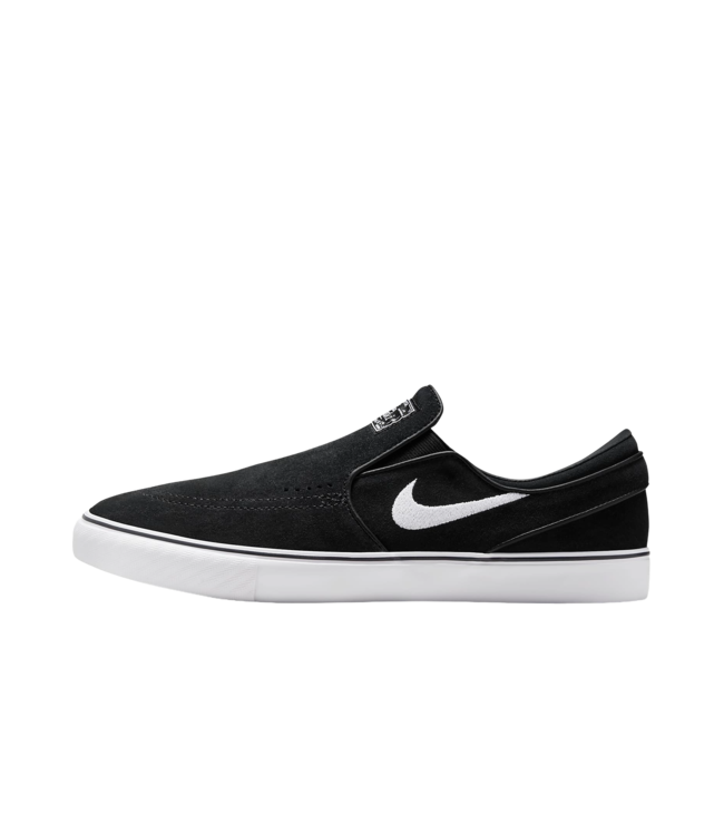 NIKE SB MENS ZOOM JANOSKI+ SLIP SHOES BLACK/WHITE
