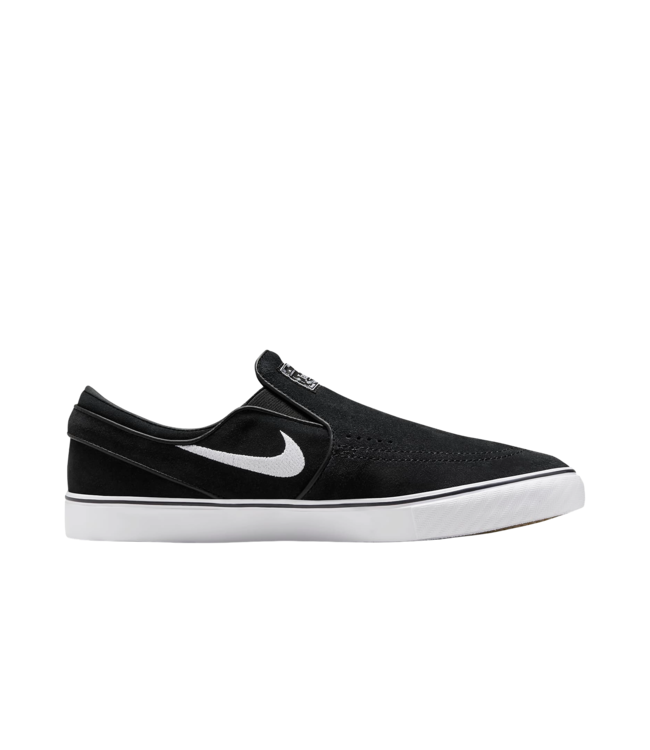 NIKE SB MENS ZOOM JANOSKI+ SLIP SHOES BLACK/WHITE