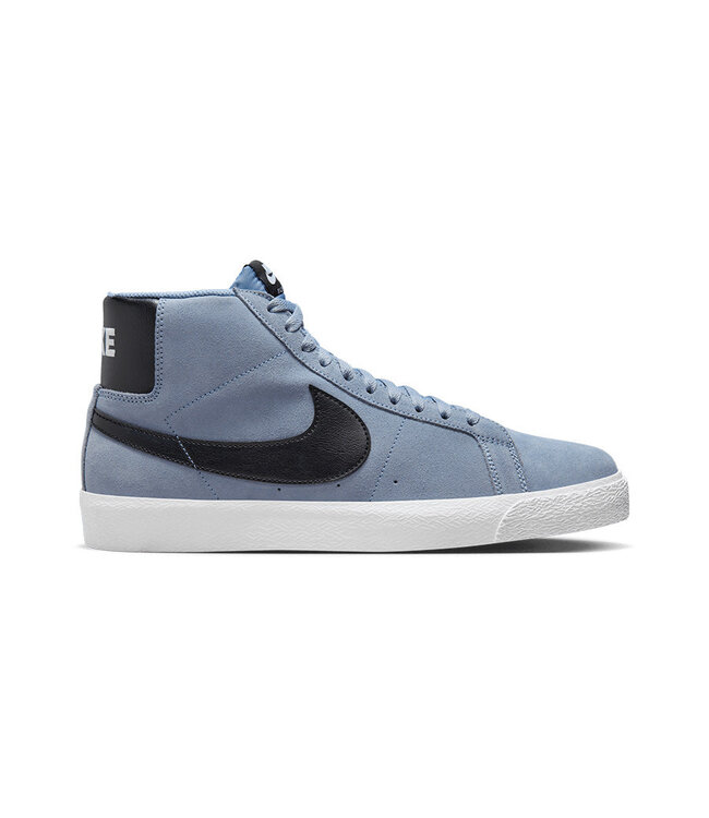 NIKE SB MENS ZOOM BLAZER MID ASHEN SLATE/BLACK-WHITE