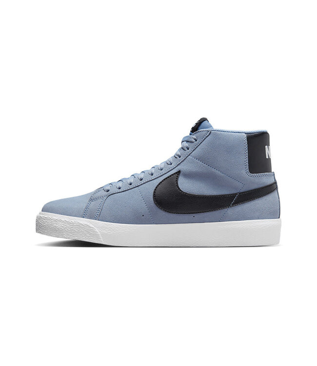 NIKE SB MENS ZOOM BLAZER MID ASHEN SLATE/BLACK-WHITE