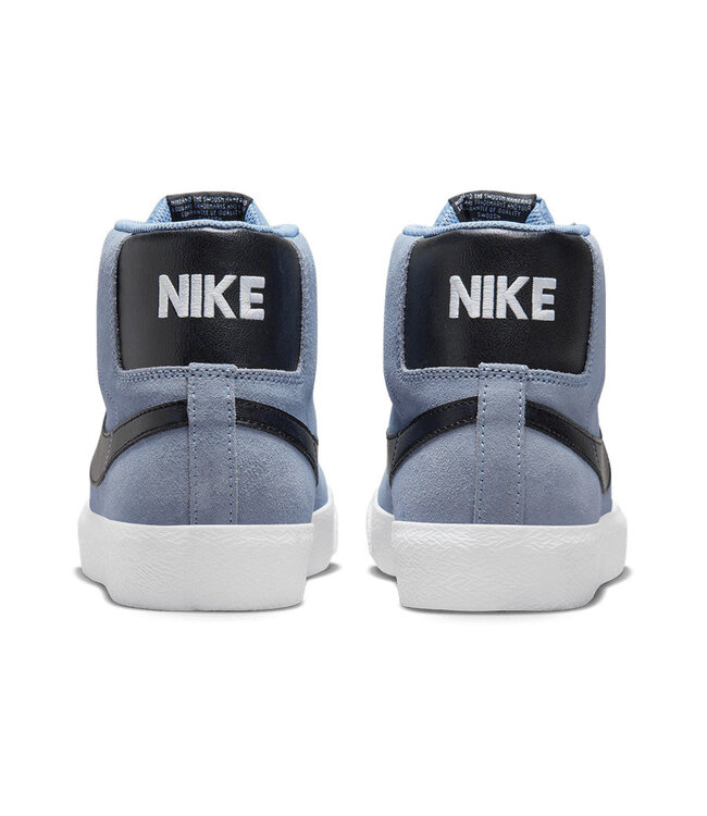 NIKE SB MENS ZOOM BLAZER MID ASHEN SLATE/BLACK-WHITE