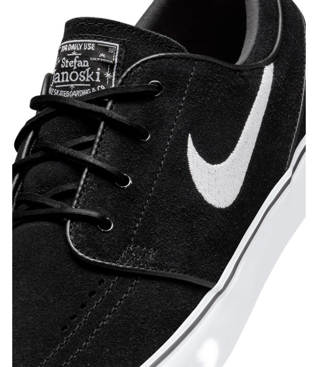 NIKE SB MENS ZOOM JANOSKI OG+ SHOES BLACK/WHITE-BLACK-WHITE
