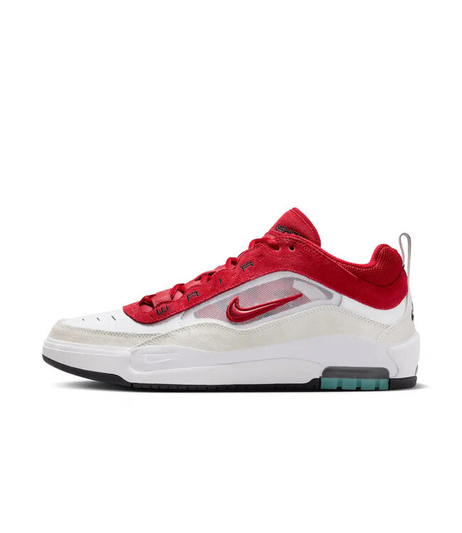 NIKE SB MENS ISHOD 2 SHOE WHITE/RED