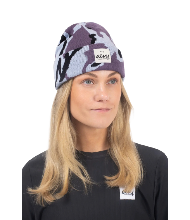 EIVY WOMENS JAQUARD BEANIE PURPLE STRAY 2026