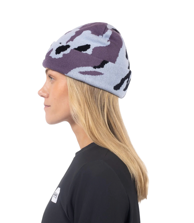EIVY WOMENS JAQUARD BEANIE PURPLE STRAY 2026