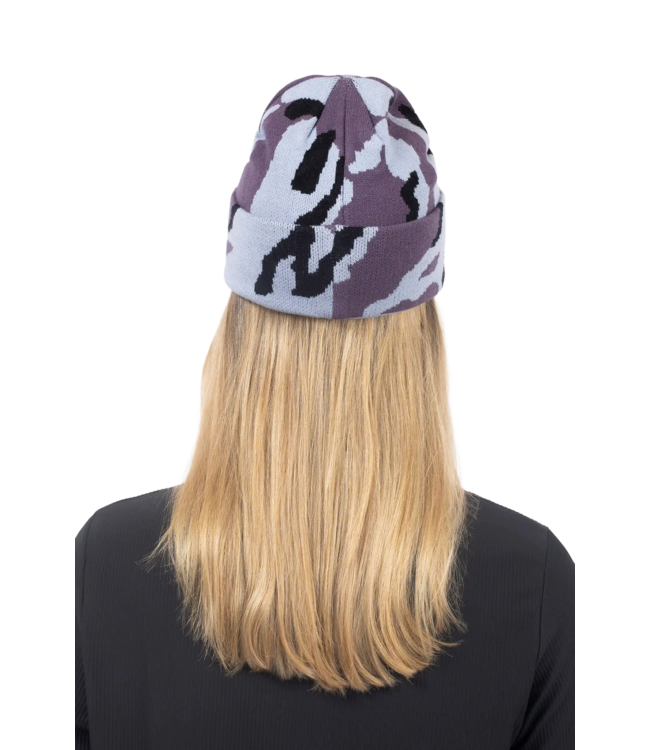 EIVY WOMENS JAQUARD BEANIE PURPLE STRAY 2026