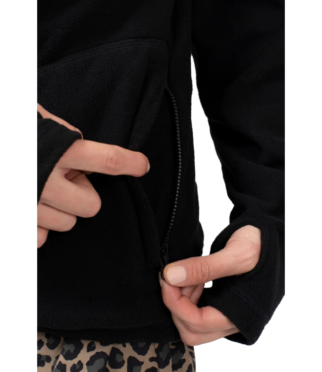 EIVY WOMENS TECHLIGHT HALF ZIP FLEECE V2 BLACK 2026