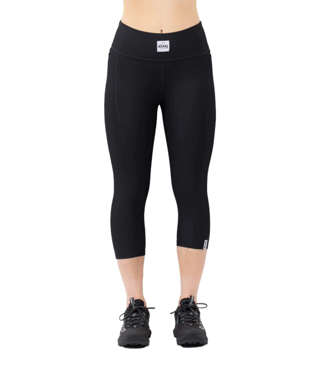 EIVY WOMENS POCKET RIB 3/4 TIGHTS BLACK 2026