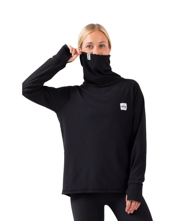 EIVY WOMENS LOOSE FIT GAITER RIB TOP BLACK 2026