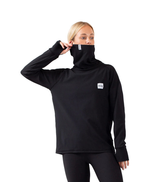 EIVY WOMENS LOOSE FIT GAITER RIB TOP BLACK 2026