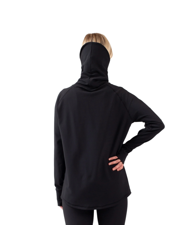 EIVY WOMENS LOOSE FIT GAITER RIB TOP BLACK 2026