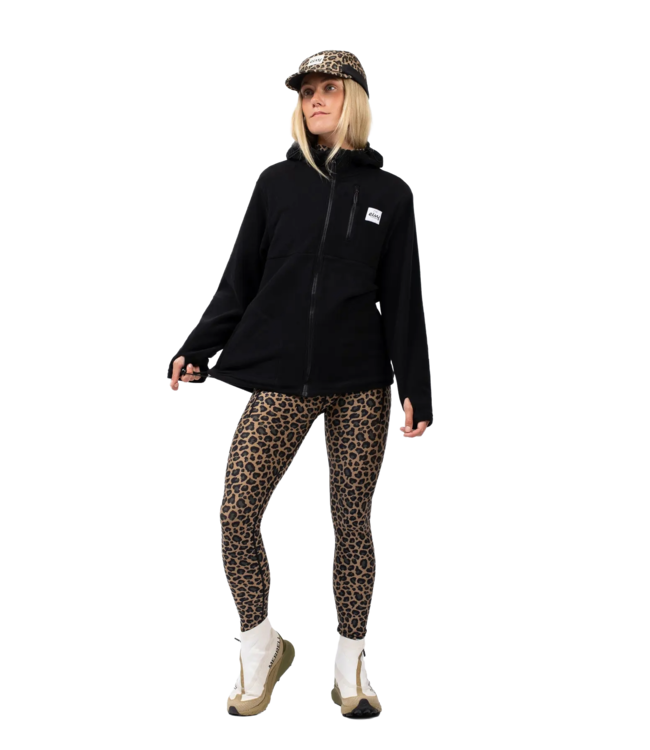 EIVY WOMENS TECHLIGHT ZIP HOOD FLEECE BLACK 2026