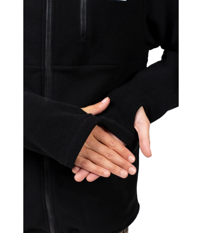 EIVY WOMENS TECHLIGHT ZIP HOOD FLEECE BLACK 2026