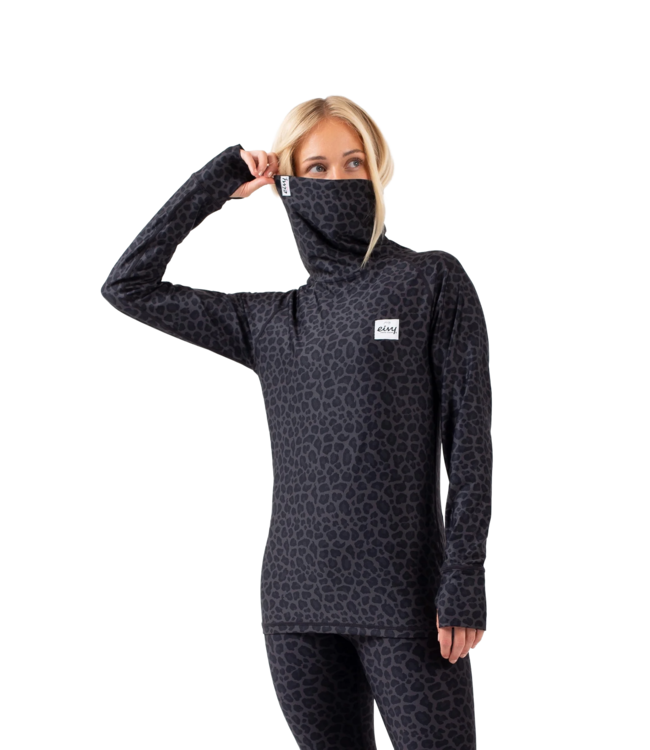 EIVY WOMENS ICECOLD TOP BLACK LEOPARD 2026