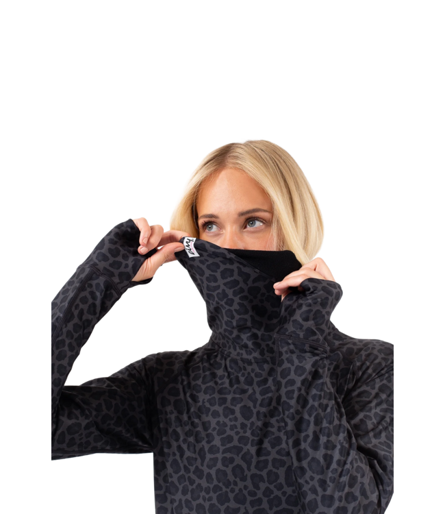 EIVY WOMENS ICECOLD TOP BLACK LEOPARD 2026