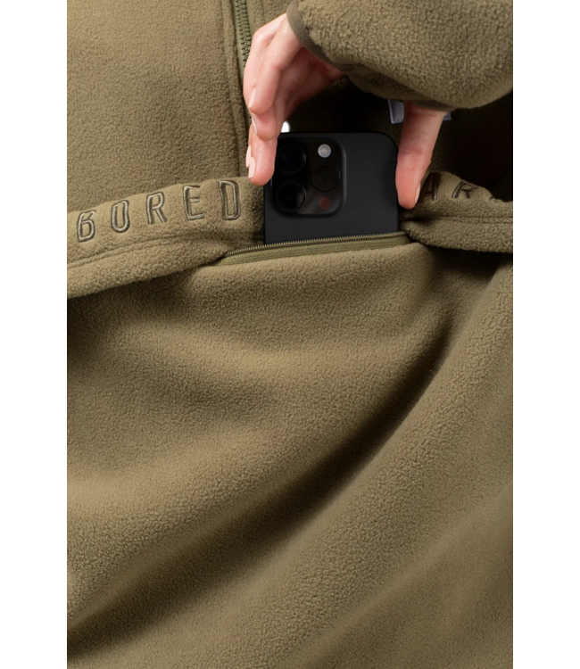 EIVY WOMENS BALL FLEECE HALF ZIP SWEATER OLIVE 2026