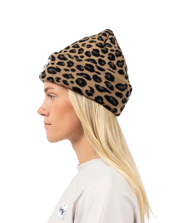 EIVY WOMENS WATCHER BEANIE LEOPARD 2026