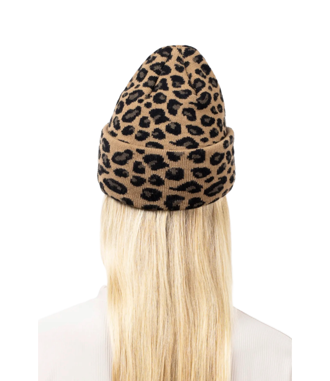 EIVY WOMENS WATCHER BEANIE LEOPARD 2026