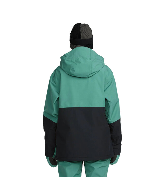 VOLCOM WOMENS FERN INSULATED GORE PULLOVER JACKET SPRUCE GREEN 2026