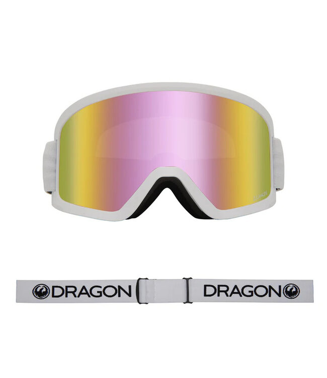 DRAGON DX3 OTG GOGGLE WHITE w/LUMALENS PINK ION 2026