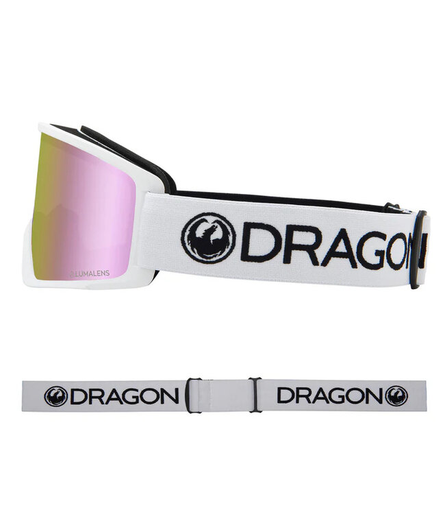 DRAGON DX3 OTG GOGGLE WHITE w/LUMALENS PINK ION 2026