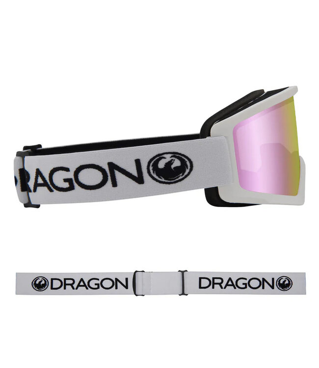 DRAGON DX3 OTG GOGGLE WHITE w/LUMALENS PINK ION 2026