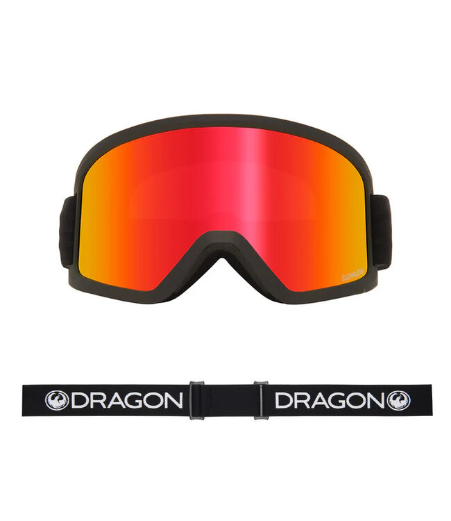 DRAGON DX3 OTG GOGGLE BLACK w/LUMALENS RED ION 2026