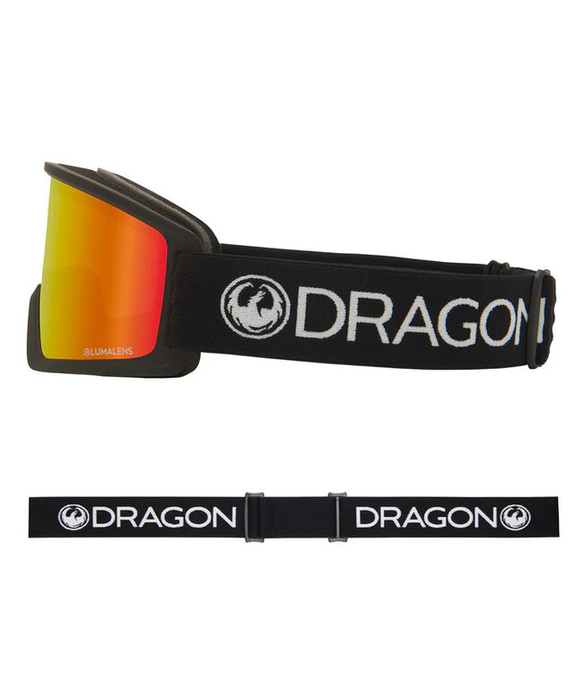 DRAGON DX3 OTG GOGGLE BLACK w/LUMALENS RED ION 2026