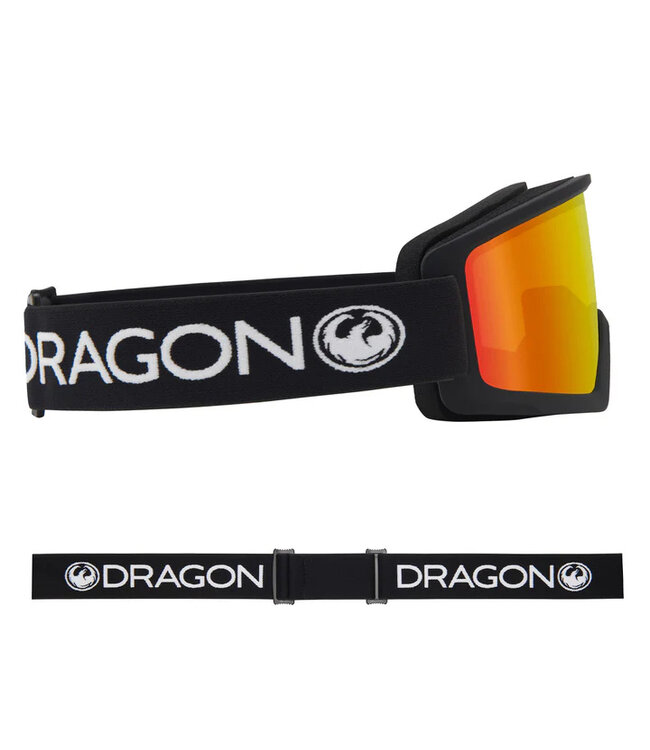 DRAGON DX3 OTG GOGGLE BLACK w/LUMALENS RED ION 2026