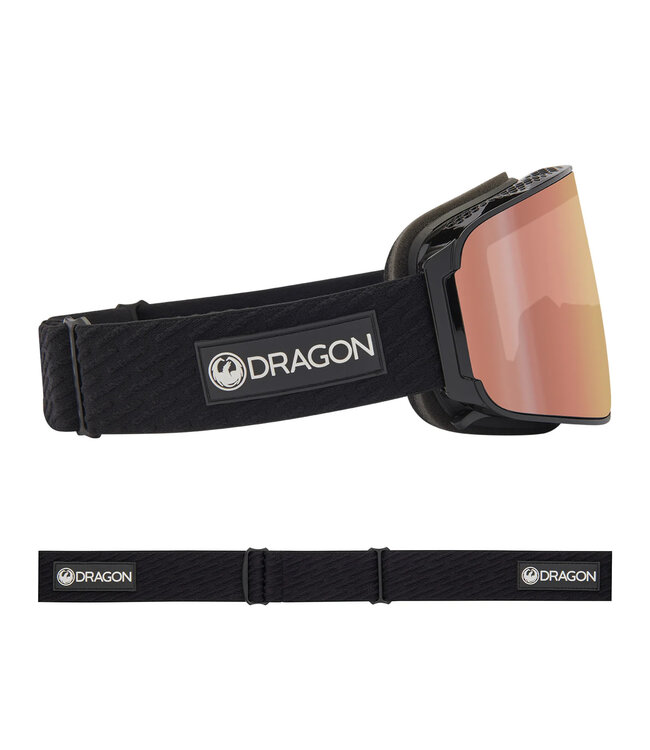 DRAGON NFX MAG GOGGLE ICON ROSE w/ LUMALENS ROSE GOLD ION +LUMALENS LIGHT ROSE 2026