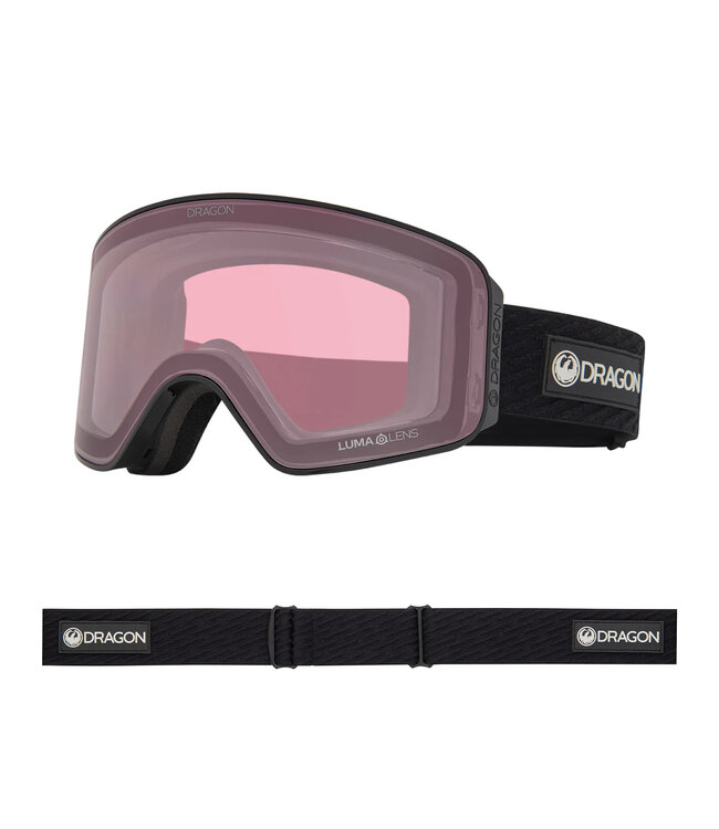 DRAGON NFX MAG GOGGLE ICON ROSE w/ LUMALENS ROSE GOLD ION +LUMALENS LIGHT ROSE 2026