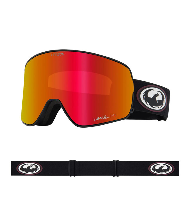 DRAGON NFX2 GOGGLE OLDSKOOL w/ LUMALENS RED ION +LUMALENS LIGHT ROSE 2026