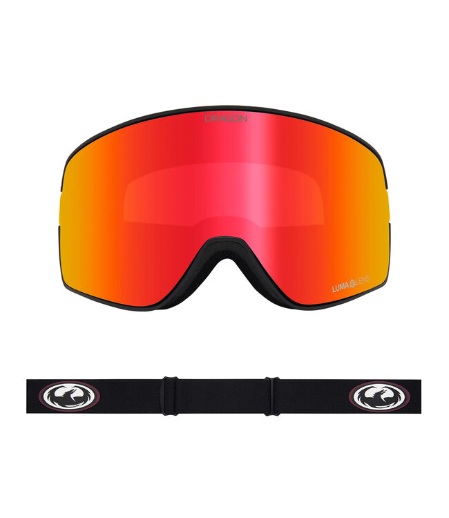 DRAGON NFX2 GOGGLE OLDSKOOL w/ LUMALENS RED ION +LUMALENS LIGHT ROSE 2026