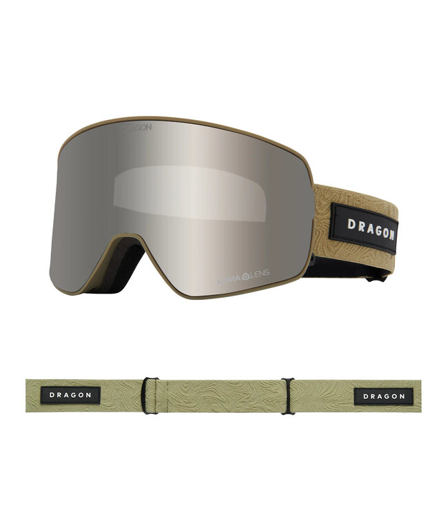 DRAGON NFX2 GOGGLE EARTH w/ LUMALENS SILVER ION +LUMALENS AMBER 2026